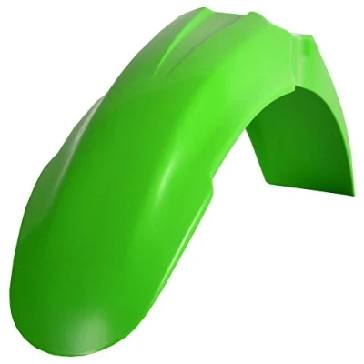 Afbeelding van Polisport Voorspatbord Kawasaki KX125 KX250 2003 2008 KX250F 2004 KX450F 2006 Groen