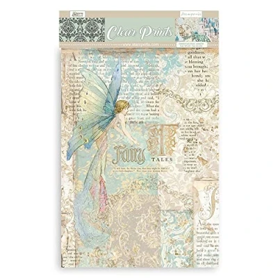 Afbeelding van Stamperia Clear Prints A4 Sleeping Beauty (SBA410) (DISCONTINUED)