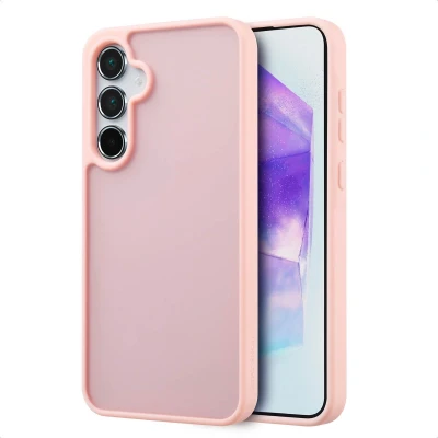 Afbeelding van imoshion Hoesje Geschikt voor Samsung Galaxy A55 Color Guard Backcover Lichtroze