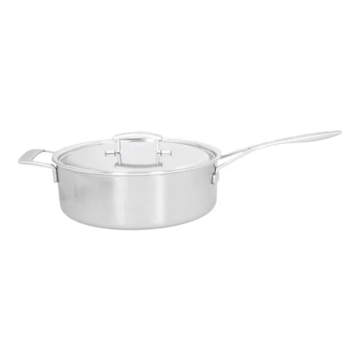 Afbeelding van Demeyere Industry 5 Lage Sauteuse Met Deksel 28 Cm