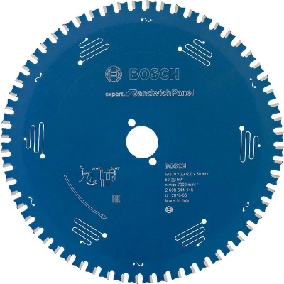 Image de BOSCH 2608644145 lame de scie circulaire Expert pour panneaux sandwich, 270 x 30 2.4 mm, 60T