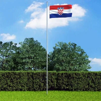 Afbeelding van Vlag Kroatië 90x150 cm