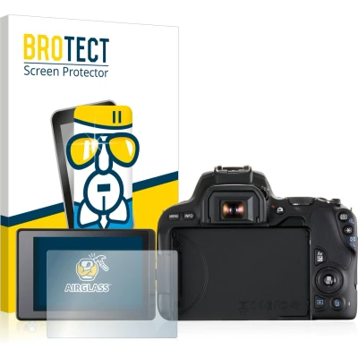Afbeelding van BROTECT Screenprotector voor Canon EOS 200D Folie Beschermfolie Beschermglas transparant