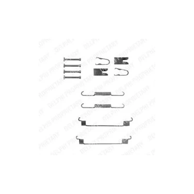 Afbeelding van Delphi Diesel Rem montageset LY1287