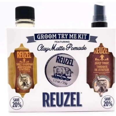Afbeelding van REUZEL Clay Matte Groom Try Me Kit