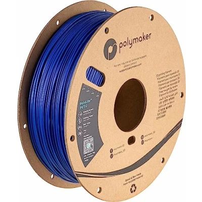 Afbeelding van Polymaker PB01007 PolyLite Filament PETG Hittebestendig, Hoge treksterkte 1.75 mm 1000 g Blauw 1 stuk(s)