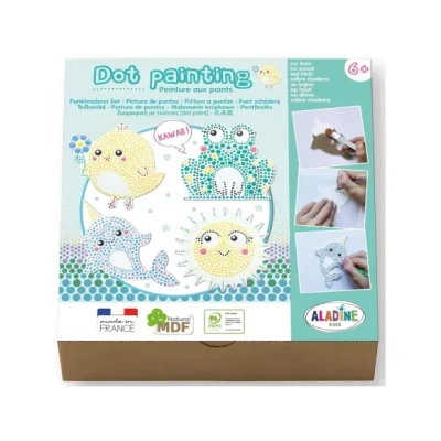 Afbeelding van Aladine Dot Painting Set Kawaii
