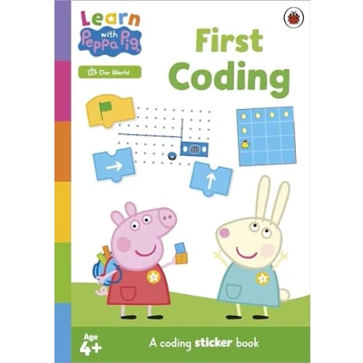 Afbeelding van Learn with Peppa Peppa: First Coding sticker activity book