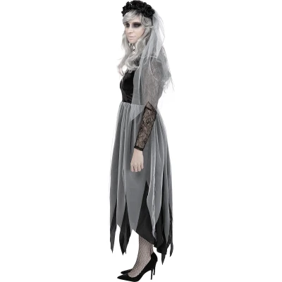 Afbeelding van FUNIDELIA Spookbruid Kostuum voor vrouwen Maat: XL Zwart