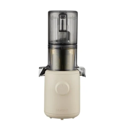 Afbeelding van HUROM H310A sapcentrifuge voor groenten en fruit, elektrische citruspers, stille motor, gemakkelijk te reinigen, 220 ml, 100 W, BPA vrij, slank design, wit