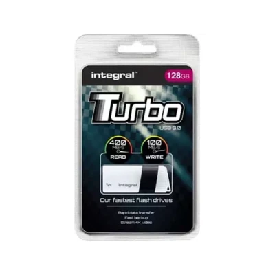 Afbeelding van Integral Turbo Usb 3.0 Stick, 128 Gb stick