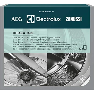 Afbeelding van Clean &amp; Care ontkalker en ontvetter 12x50g