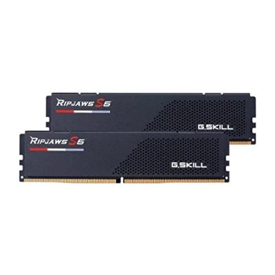 Afbeelding van G.Skill Ripjaws S5 Werkgeheugenset voor PC Retail DDR5 64 GB 2 x 32 On die ECC 6800 MHz 288 pins DIMM CL34 F5 6800J3445G32GX2 RS5K
