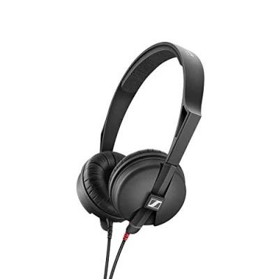 Image de Sennheiser HD 508664 Casque audio supra auriculaire léger pour DJ et surveillance Design robuste à arceau unique Câble amovible double face de 1,5 m adaptateur jack 6,35 mm inclus Noir