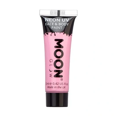 Afbeelding van Moon Glow Neon UV Pastel Roze Gezicht &amp; Lichaam 12 ml