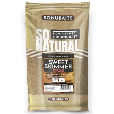 Afbeelding van Sonubaits So Natural Groundbait Sweet Skimmer Dark 900g