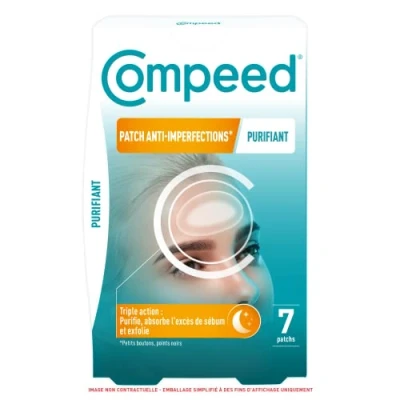 Afbeelding van Compeed® patch Anti imperfection* Zuiverend Nacht Hydrocolloïde 7 patches