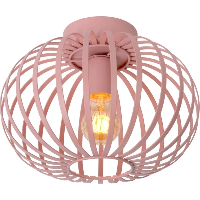 Afbeelding van Lucide MERLINA Plafonnière Ø 30 cm 1xE27 Roze