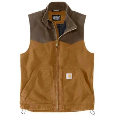 Afbeelding van Carhartt 106433 Bodywarmer Bruin maat L