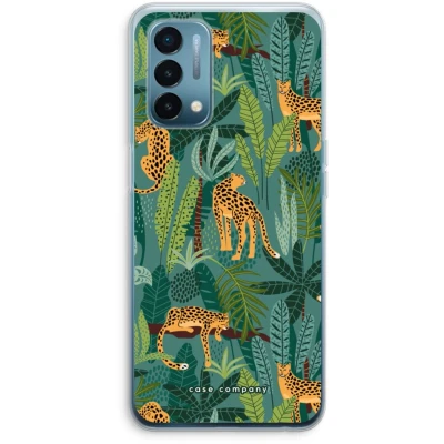 Afbeelding van Case Company® hoesje geschikt voor OnePlus Nord N200 5G Luipaard 2 Soft Cover Telefoonhoesje Bescherming aan alle Kanten en Schermrand