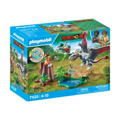 Afbeelding van Playmobil Dinos Observatiestation voor dimorfodon 71525