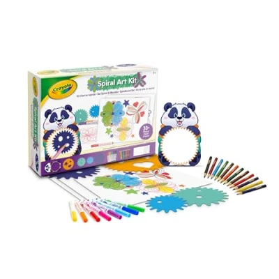 Afbeelding van CRAYOLA Spiraalkunstset, creatieve activiteit voor kinderen vanaf 5 jaar, 04 2948