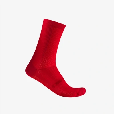 Afbeelding van Fietssokken Castelli Espresso 18 maat 40/43 Rood