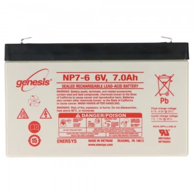 Afbeelding van Hawker Enersys Genesis NP7 6 loodbatterij volt 7000mAh