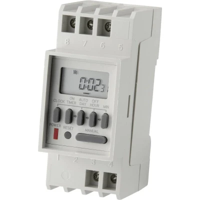 Afbeelding van C Control TM 848 2 DIN rail schakelklok Digitaal 230 V/AC 4000 W