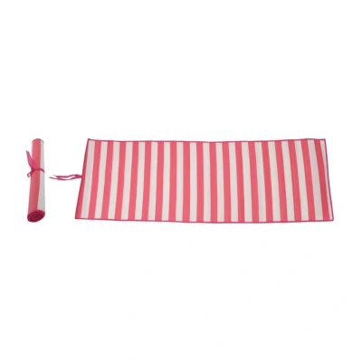 Afbeelding van Strandmat PP 180x60 cm blauw