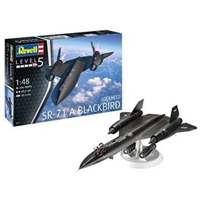 Afbeelding van 1:48 Revell 04967 Lockheed SR 71 A Blackbird Plane Plastic Modelbouwpakket