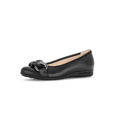 Afbeelding van Gabor Ballerines classiques pour femme, Noir 57., 42 EU