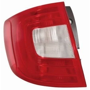 Afbeelding van ABAKUS 665 1920R UE Achterlicht rechts W16W, P21W, RY10W Rood Zonder lamphouder, gloeilamp SKODA: Superb II Estate