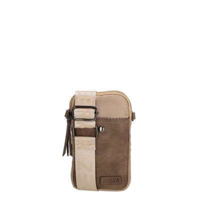 Afbeelding van Zebra Trends Elske Telefoontasje taupe