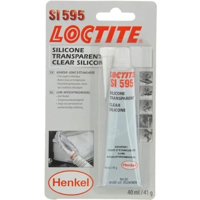 Afbeelding van LOCTITE 026019 595 zelfklevende vulbuizen en afdichtingsmiddelen, siliconen, transparant, 40 ml
