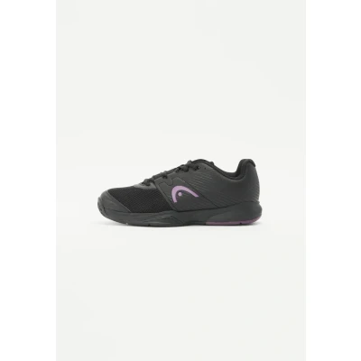 Afbeelding van Head Revolt Court Sneakers laag, Dames, Maat: 36.5, Black/plum Imitatieleer/ textiel