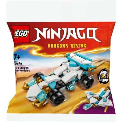 Afbeelding van LEGO Zane&#039;s voertuigen met drakenkracht 30674