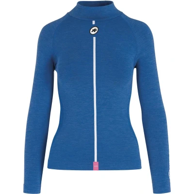 Afbeelding van Assos Baselayer Skin Layer Ultraz Winter Long Sleeve Dames maat L xl Blauw