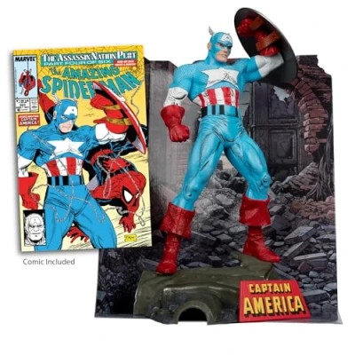 Afbeelding van Marvel PVC Statue 1/6 Captain America (The Amazing Spider Man #323) 28 cm