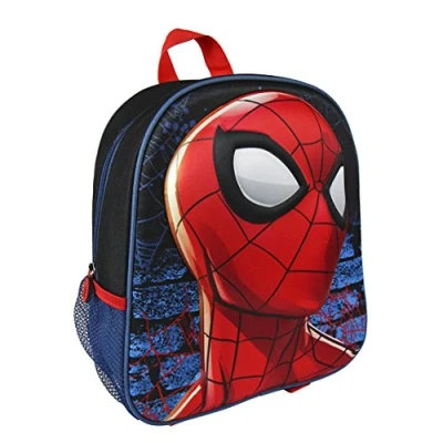 Afbeelding van Marvel 3d Rugzak Spider man 8 Liter Jongens Rood/blauw