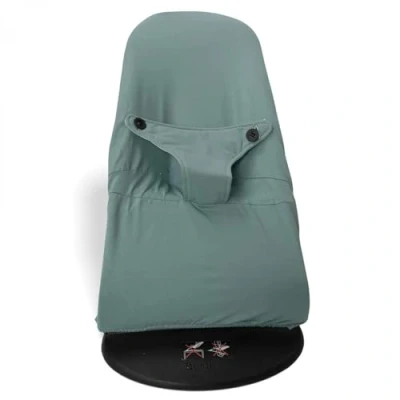 Afbeelding van Hypoallergeen, hyperzachte en ademende katoenen hoes voor BabyBjörn® Balance, Soft Bliss (Basic aquamarijn)