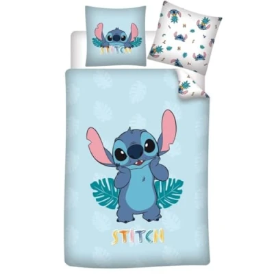 Afbeelding van Disney Lilo &amp; Stitch Dekbedovertrek, Cute Eenpersoons 140 x 200 cm Polyesterkatoen