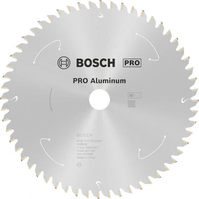 Afbeelding van Bosch Accessories 2608837769 Cirkelzaagblad 190 x 20 mm Aantal tanden: 56 1 stuk(s)