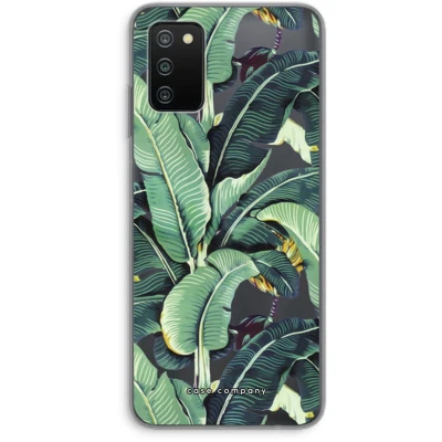 Afbeelding van hoesje geschikt voor Samsung Galaxy A03S Bananenbladeren Soft Cover Telefoonhoesje Bescherming aan alle Kanten en Schermrand