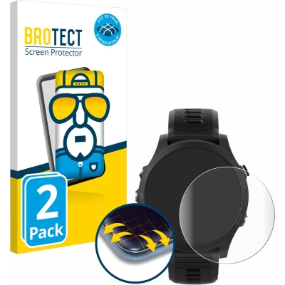 Afbeelding van BROTECT Screenprotector voor Garmin Forerunner 935 Folie Beschermfolie transparant volledig dekking (2 Stuks)