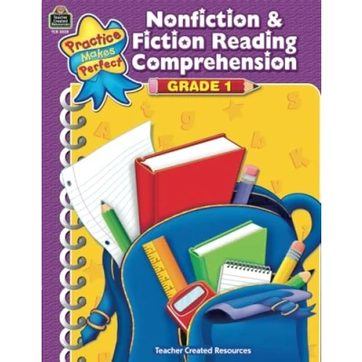 Afbeelding van Nonfiction &amp; Fiction Reading Comprehension Grade 1