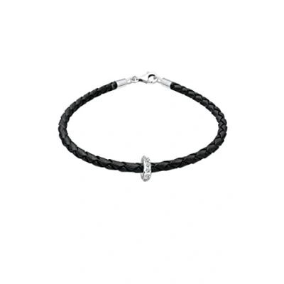 Afbeelding van Elli Sammelband Kristalle Armband, Dames, Maat: 19, Schwarz