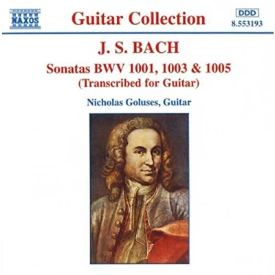 Afbeelding van Nicholas Goluses Sonatas For Guitar (CD)