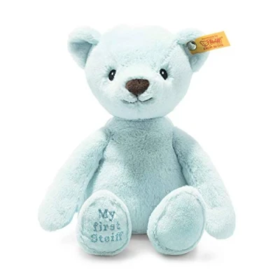 Afbeelding van Steiff mijn eerste teddybeer blauw 26 cm. EAN 242144