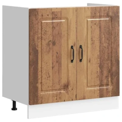 Afbeelding van vidaXL Spoelbakonderkast Kalmar 80x46x81,5 cm bewerkt hout oud